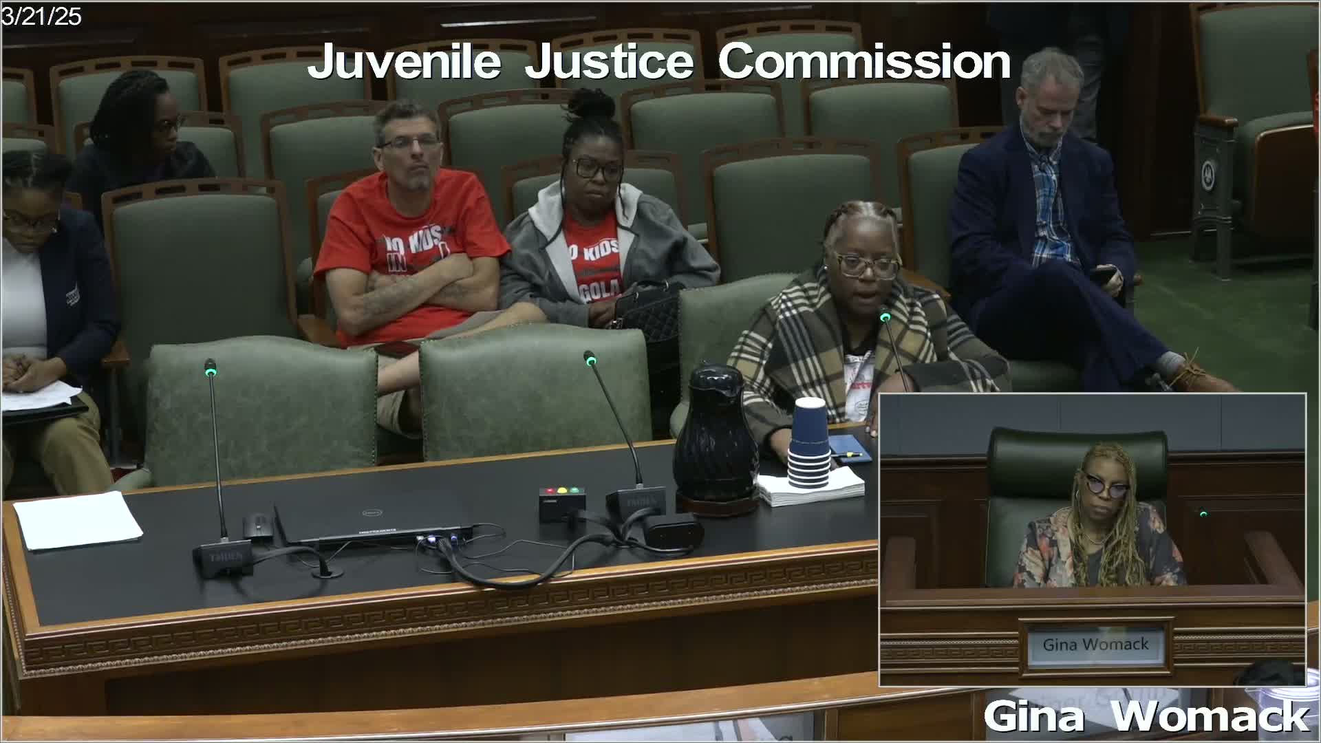 Advocates call for reforms to Louisiana's juvenile justice system at public hearing