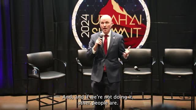 Utah governor promotes energy production to support data center demand and global allies