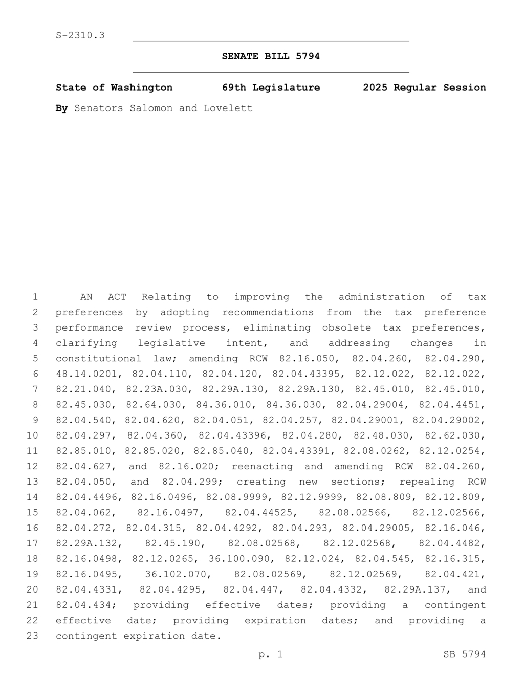 Financial institutions face new tax disclosures under SB 5794 regulations
