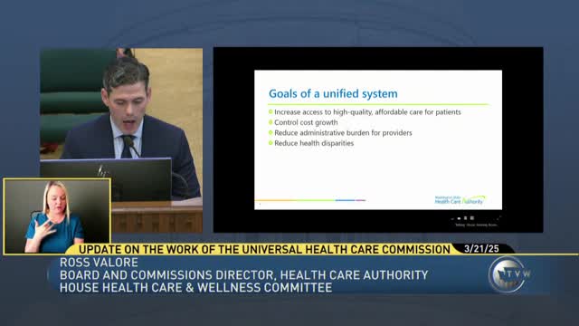 Universal Health Care Commission outlines goals for Washington's health system reform