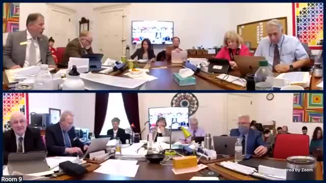 House discussion: proposal would expand Joint Fiscal Committee and Emergency Board authority to respond to federal funding cuts