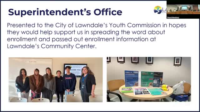 Lawndale youth commission presents new initiatives to strengthen community partnerships