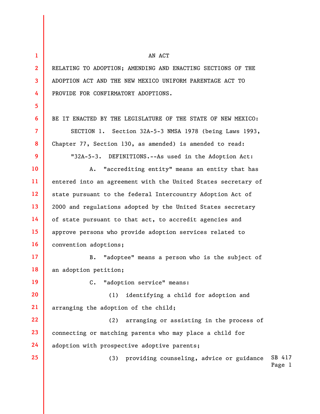 New Mexico defines assisted reproduction and parentage laws under SB 417