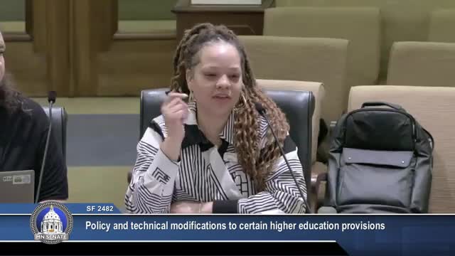 Governor's Office of Higher Education bill advances after amendments; committee hears changes to state grant rules, reporting and licensing fees