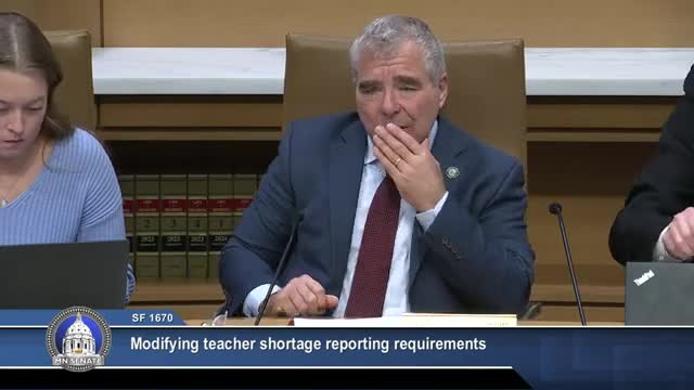 Committee advances bill to count unfilled teacher positions in shortage metrics