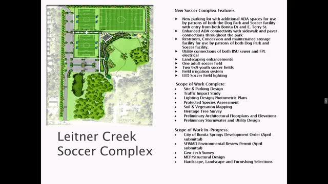 City Planning Submits Project Designs for Soccer and Community Park Upgrades