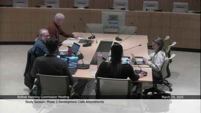 Planning Commission studies Phase 2 development-code amendments covering neighborhood retail, FAR, lot coverage and parking