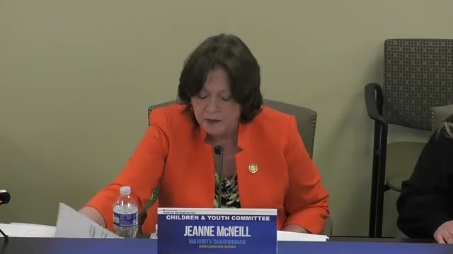 Committee reports resolution recognizing Week of the Young Child to the House