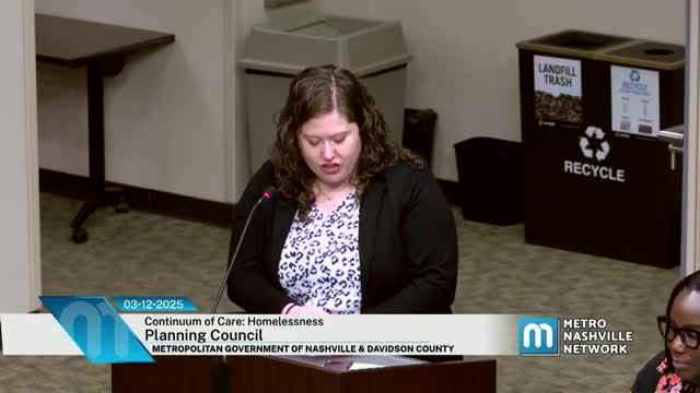 Nashville awarded $11.8 million in CoC funding; collaborative applicant role transfers to OHS and payment of lived‑experience roles limited by Metro charter