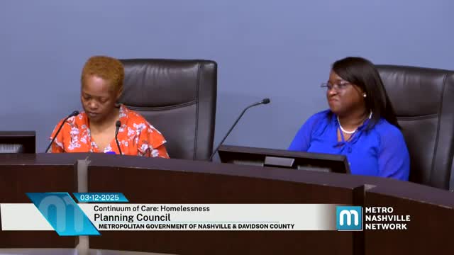 Homelessness Planning Council approves updated HMIS policies, user agreements