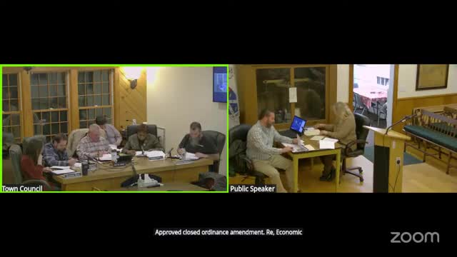 Hopkinton opens public hearing on Economic Development Commission ordinance; council sets Feb. 18 vote