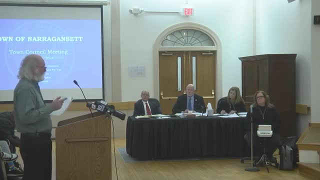 Narragansett Town Council Discusses Boone Street Market's Liquor License and Noise Concerns
