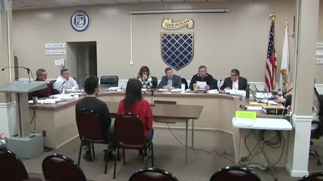 Tiverton Council approves Class C liquor license and appoints new advisory committee members