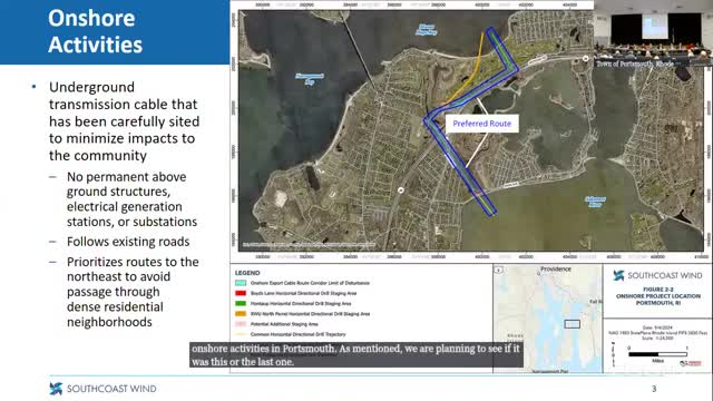 South Coast Wind seeks extended work hours for Portsmouth cable installation project