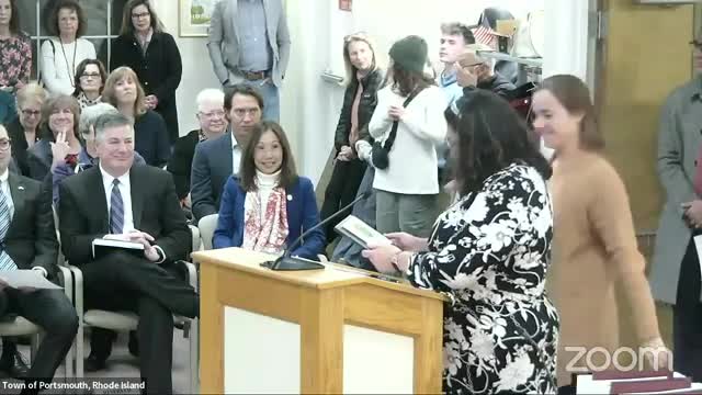 Portsmouth Town Council honors retiring members with appreciation proclamations