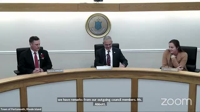 Portsmouth council members bid farewell and reflect on accomplishments
