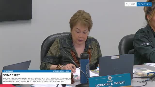 Senate committee backs desalination planning task force; BWS outlines 1.7M-gallon pilot