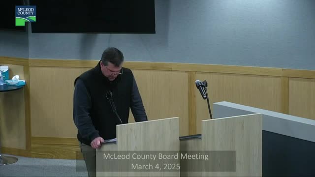 McLeod County commissioners deny conditional‑use permit after planning commission recommended denial