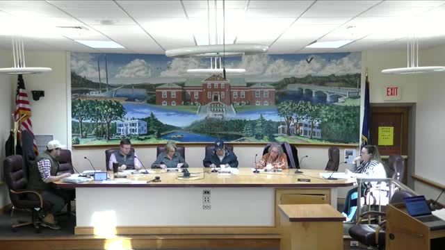 Finance Committee raises concerns about solid waste contract, sticker fees and transfer‑station scale revenue