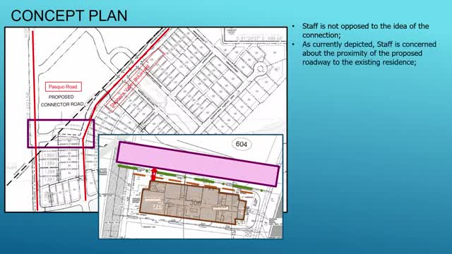 Commission defers Stevens Valley concept plan after concerns about road proximity to existing home