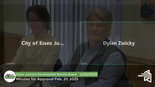 Essex Junction DRB finds 177 West Street expansion fits nonconforming-structure exception; stairs must be relocated