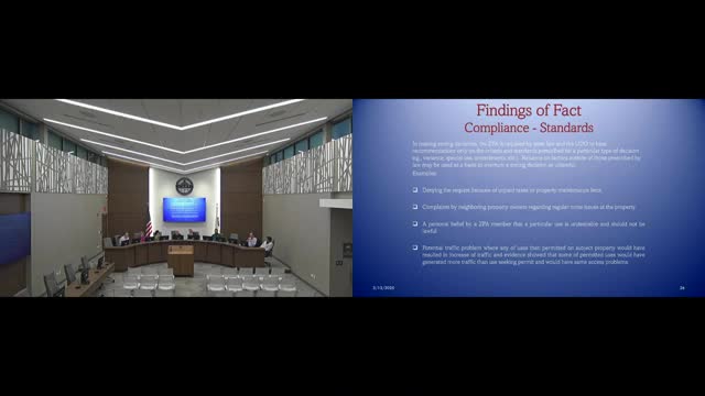 Village board denies zoning request over unpaid taxes and noise complaints