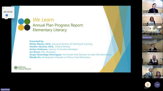 Bellevue reports early gains on K–2 decoding tests amid wider literacy gaps; district stresses implementation and interventions