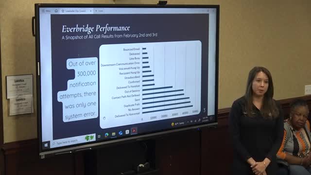 Lewisville officials review citizen alert system and propose significant updates