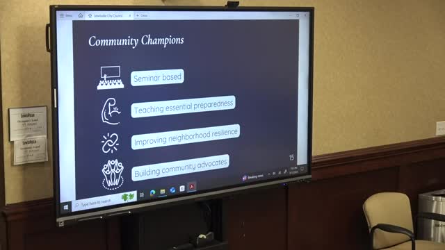 Louisville launches Community Champions training program for neighborhood disaster preparedness