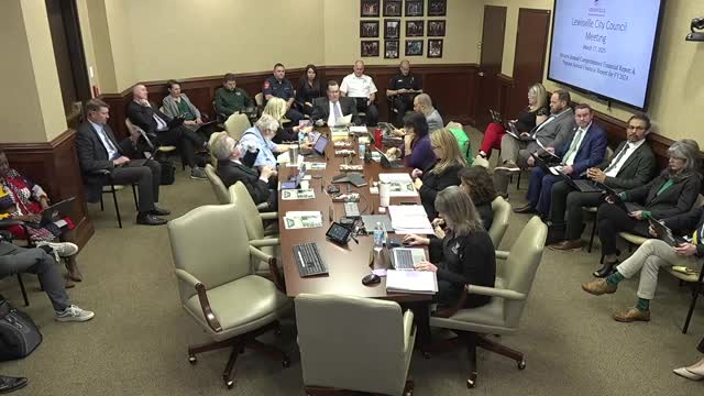 Lewisville auditors issue clean opinion; council accepts annual financial report