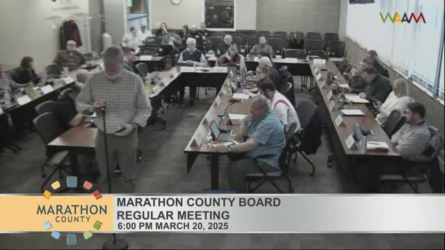 County weighs short‑term repairs to Marathon Park ice arena and seeks grant commitment for a safe room