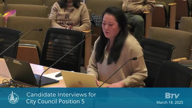 Bellevue candidate Claire outlines housing and community engagement strategies