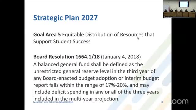 Mountain View Whisman School District reviews budget amid funding uncertainties