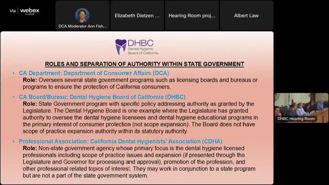 Board debates authority to interpret scope of practice as members, public, experts weigh in