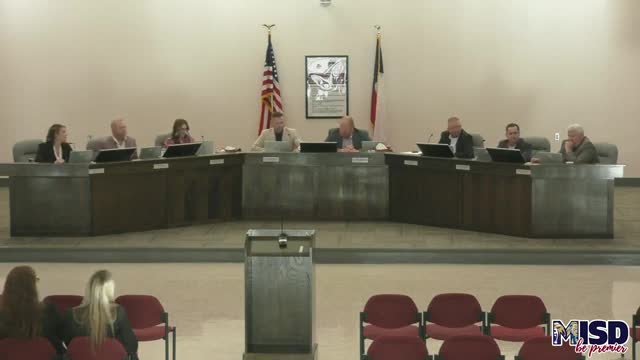 Trustees review rising healthcare costs and employee benefit options at Montgomery ISD meeting