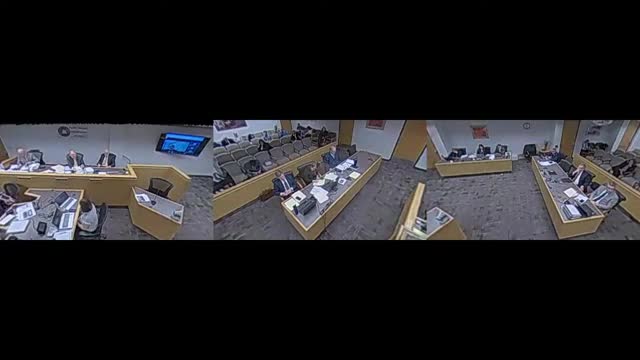 Michael Gorman corrects excess liability insurance testimony at public hearing