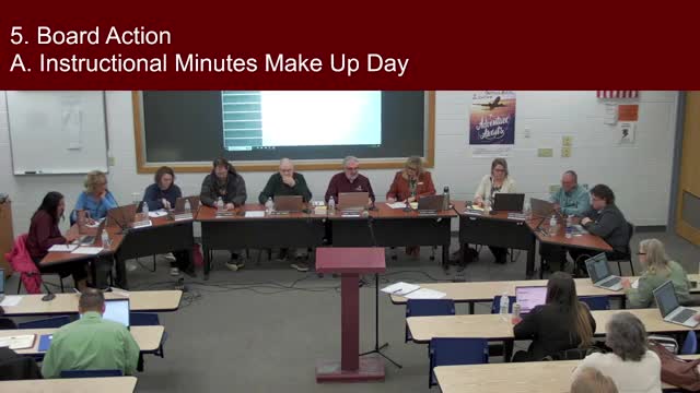 Antigo board votes to make April 21 an instructional day after extended debate on snow-day makeups