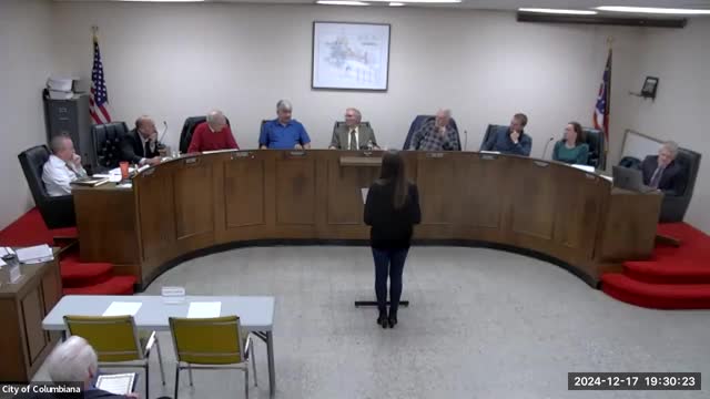 Council evaluates annexation policy amid utility service discrepancies in Columbiana