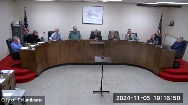 Peyton Ellis sworn in as part-time officer in Columbia Ohio City Council meeting