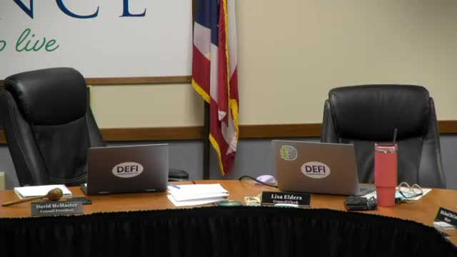 Defiant City Council holds meeting with Pastor Tyson Knopfzinger's invocation