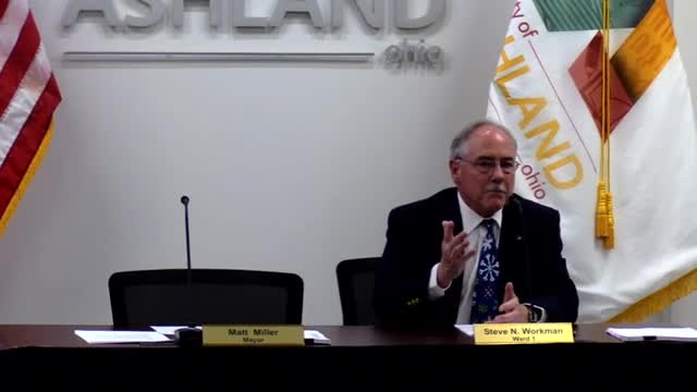 Ashland City Council approves emergency fund transfers for 2024 appropriations