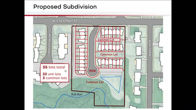 Habitat for Humanity discusses Oxford landominium project with city planning officials