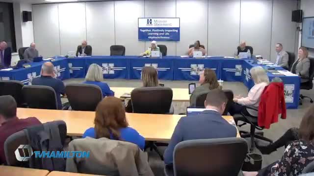 Hamilton School Board honors counselors for impacting student futures
