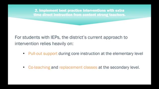 Schools adopt co-teaching and replacement classes for students with disabilities