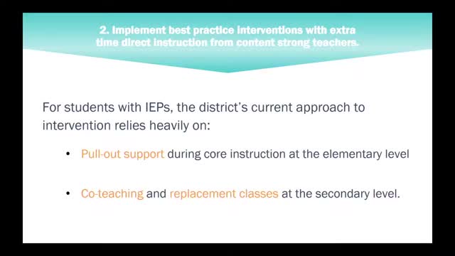 Education experts highlight flaws in special education services and IEP processes