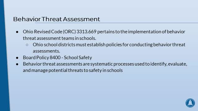 Westerville Schools implement behavior threat assessment teams and expand resource officer program