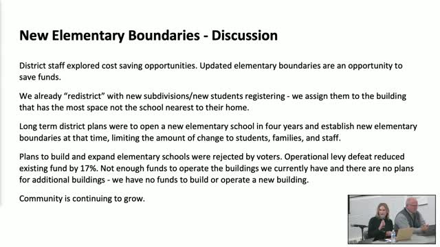 School Board proposes redistricting to address enrollment imbalances in local elementary schools