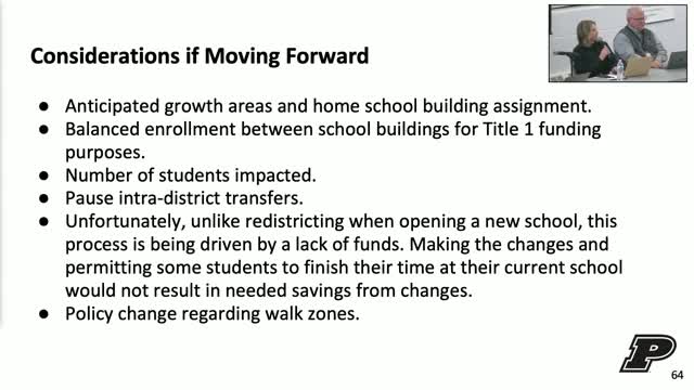 School board reviews redistricting plan to address growth and funding challenges