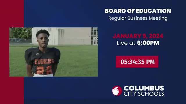 Columbus Police and Community Team Up for Youth Basketball Clinic