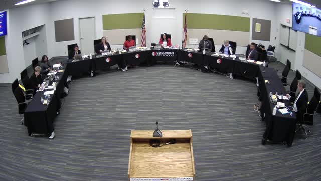 Columbus School Board hears public concerns on online academy and transportation issues